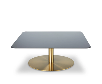 FLASH - Square glass and steel coffee table by Tom Dixon - view 3